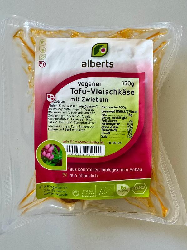 Produktfoto zu Vleischkäse Zwiebel