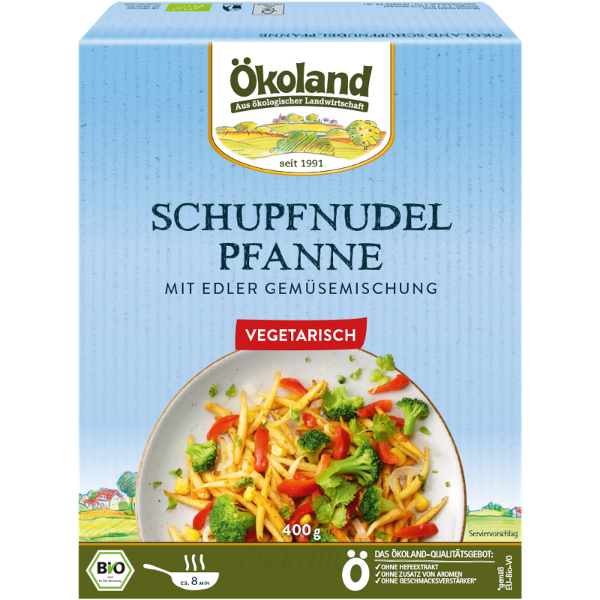 Produktfoto zu Schupfnudelpfanne Gemüse