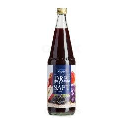 Produktfoto zu Dreifruchtsaft rot KISTE (6x0,7l)