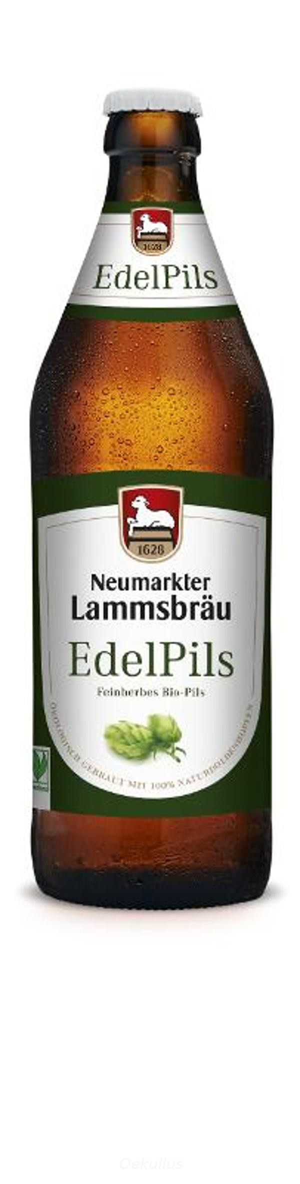 Produktfoto zu Lammsbräu EdelPils KISTE (10 x 0,5l)