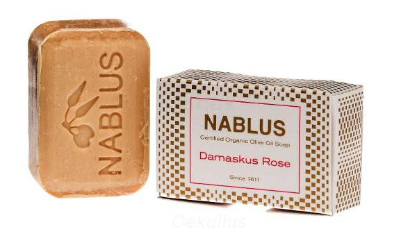 Produktfoto zu Nablus Olivenseife Rose