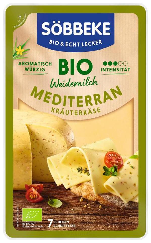 Produktfoto zu Scheibenkäse Kräuter "Mediterran"