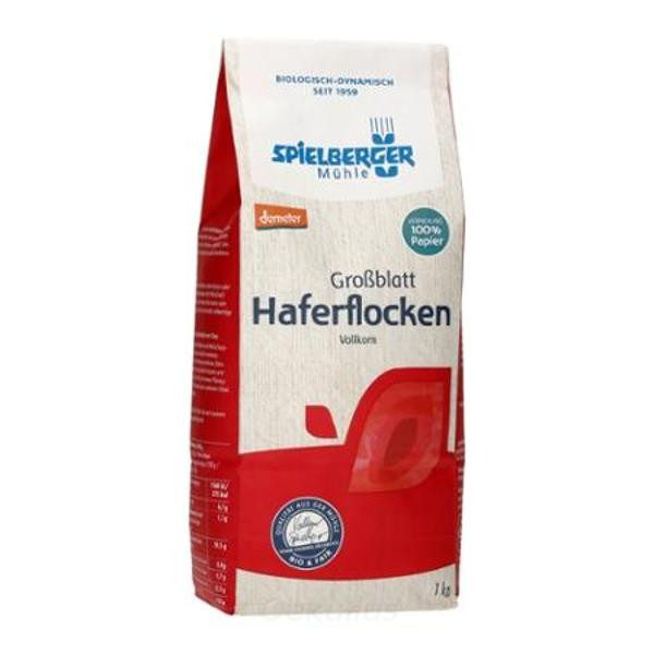 Produktfoto zu Haferflocken Großblatt 1kg