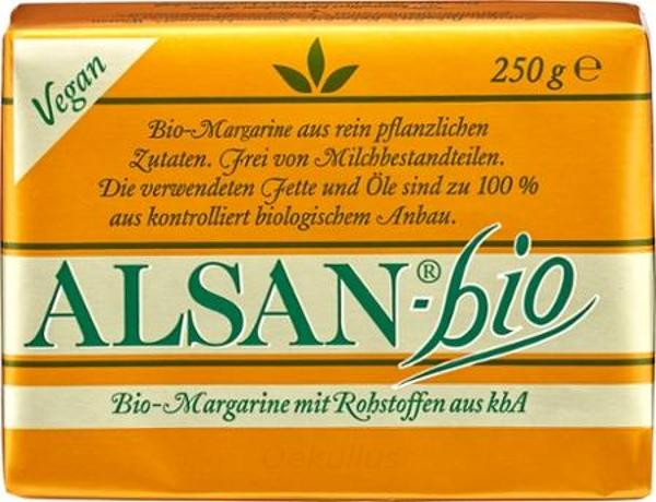 Produktfoto zu Alsan Bio-Margarine