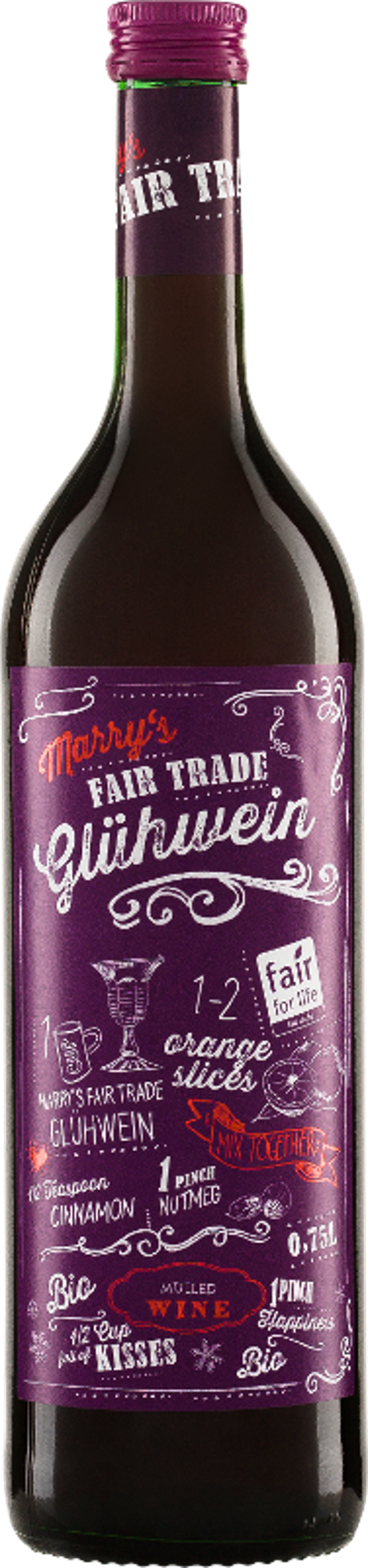 Produktfoto zu MARRY´S Fair Trade Glühwein