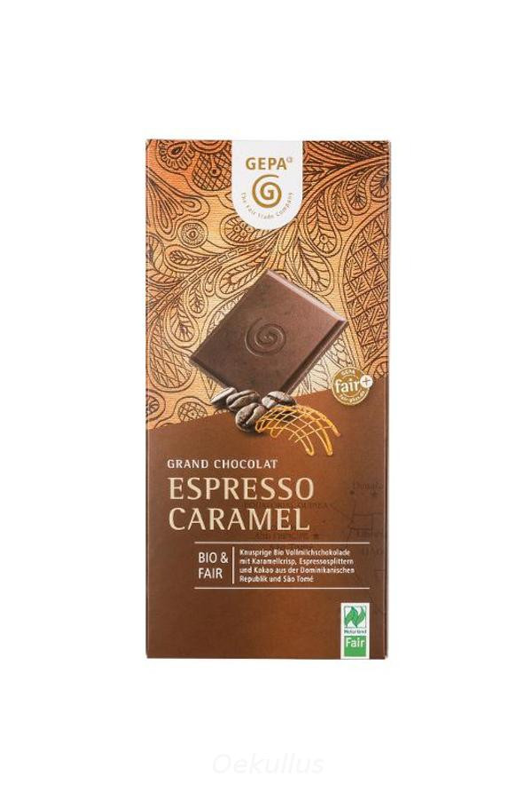 Produktfoto zu Vollmilch Schokolade Espresso Caramel