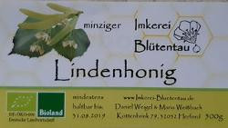 Produktfoto zu Lindenhonig 250g