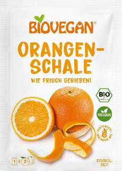 Produktfoto zu Orangenschalen gerieben