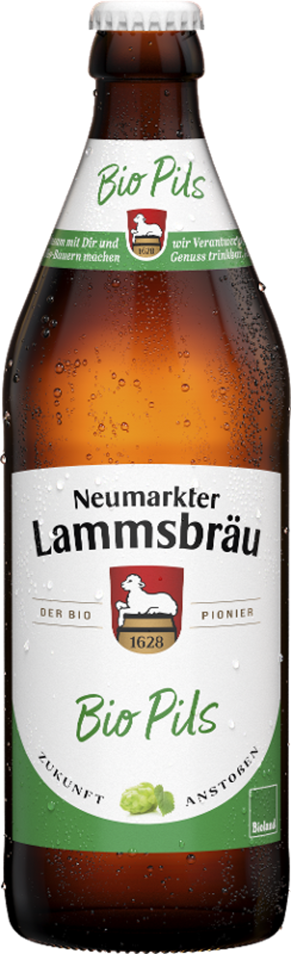 Produktfoto zu Lammsbräu EdelPils KISTE (10 x 0,5l)