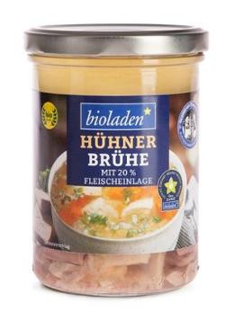 Produktfoto zu Hühnersuppe mit Einlage