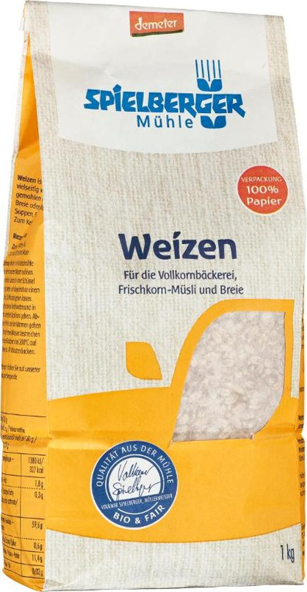 Produktfoto zu Weizen Getreide 1kg