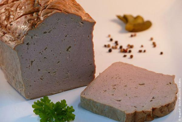 Produktfoto zu Leberkäse in Scheiben 2er