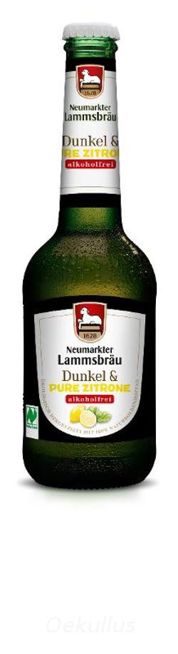 Produktfoto zu Lammsbräu Dunkel & Zitrone KISTE (10 x 0,33l)