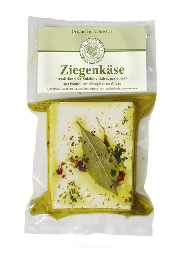 Produktfoto zu Ziegensalzlakenkäse mariniert