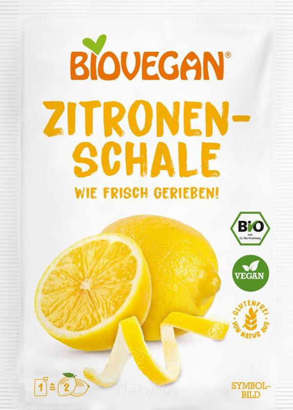 Produktfoto zu Zitronenschalen gerieben