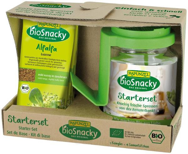 Produktfoto zu bioSnacky Keimglas Starter-​Set