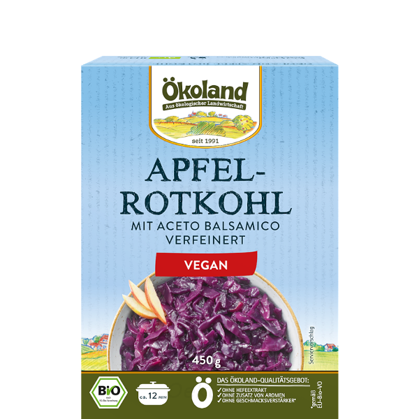 Produktfoto zu Apfel-Rotkohl