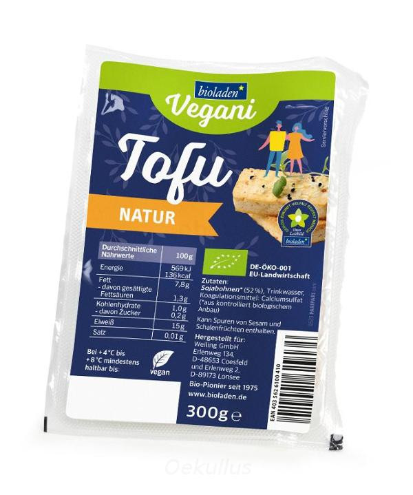 Produktfoto zu Tofu Natur