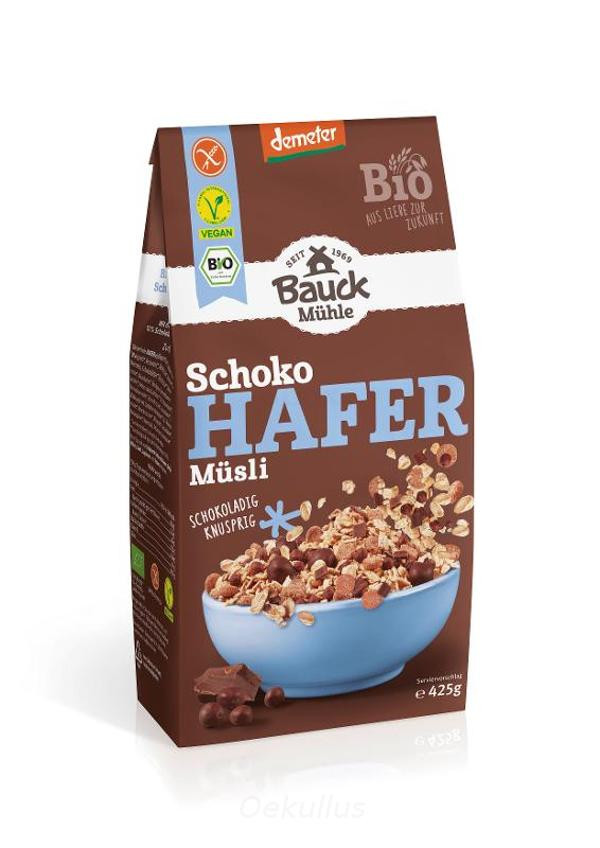 Produktfoto zu Müsli Schokoknusper & Hafer