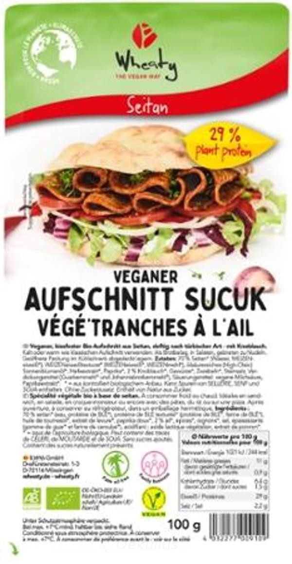 Produktfoto zu Veganer Aufschnitt Sucuk