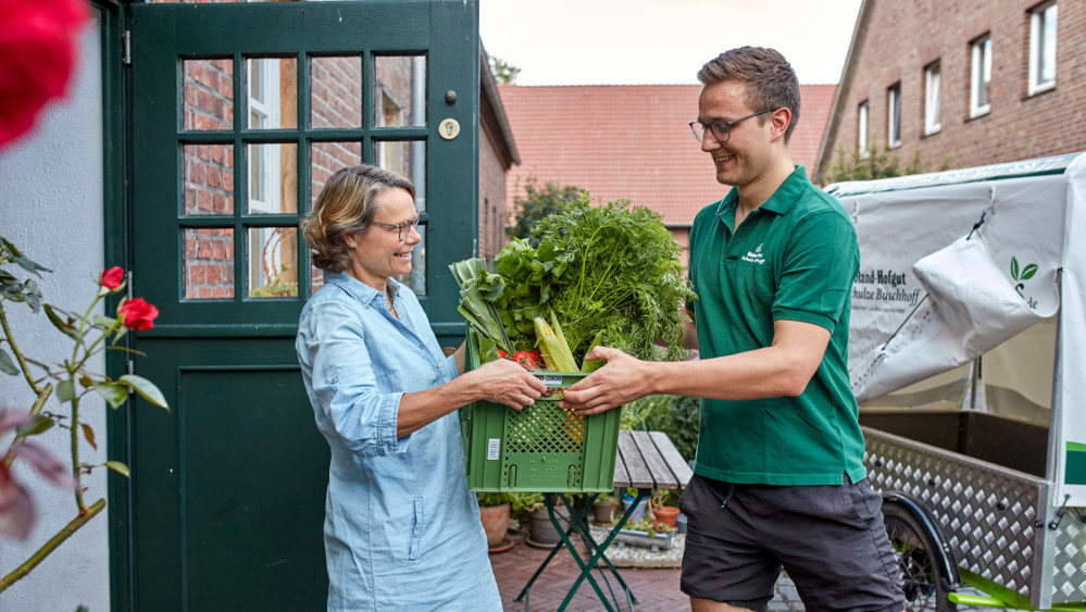 Lieferung Kiste Jonathan