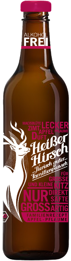 Produktfoto zu Heißer Hirsch Punsch Rot (alkoholfrei)