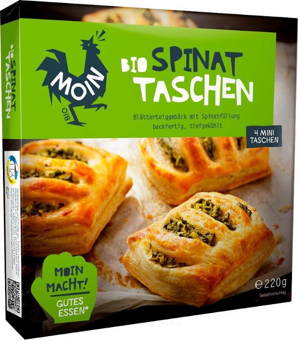 Produktfoto zu Spinat Taschen