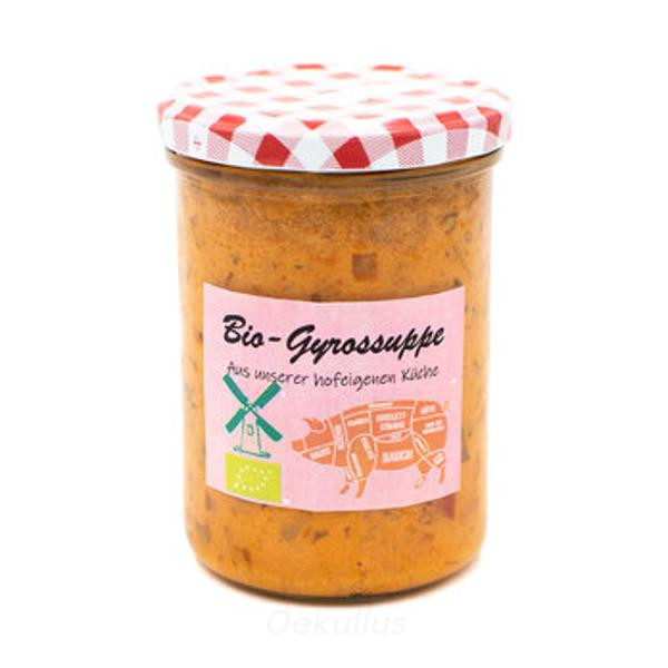 Produktfoto zu Gyrossuppe im Glas