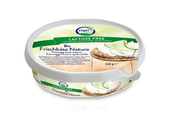 Produktfoto zu Frischkäse Natur laktosefrei