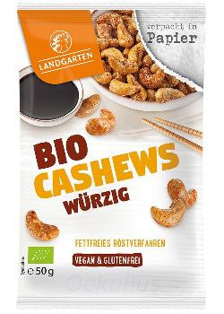 Produktfoto zu Bio-Cashews Würzig