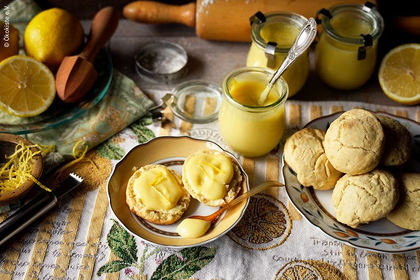 Rezept: Scones & Lemon Curd (12 Stück)