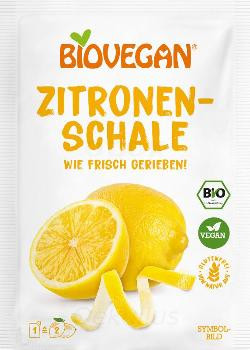 Produktfoto zu Zitronenschalen gerieben