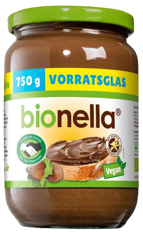 Produktfoto zu bionella Nussnougat 750g