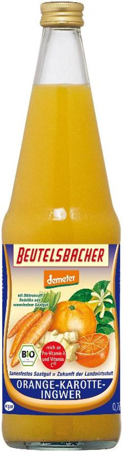 Produktfoto zu Orange Karotte Ingwer Saft KISTE