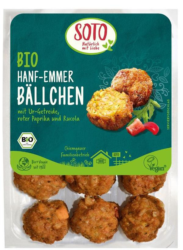 Produktfoto zu Hanf-Emmer Bällchen